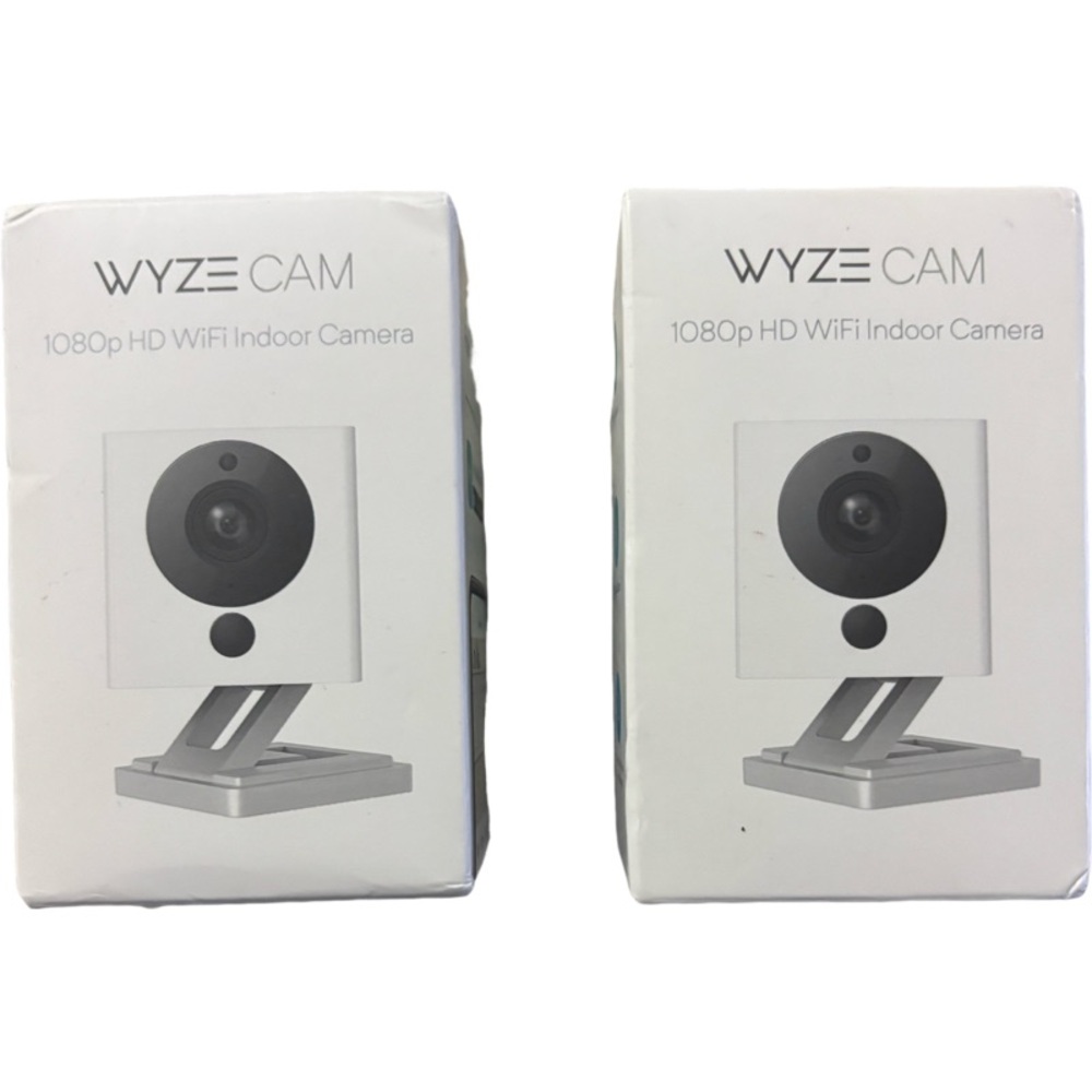 WYZE X 2 Cam V2 1080p HD WiFi Camera 8x Digital Zoom Night Vision 2-Way Audio